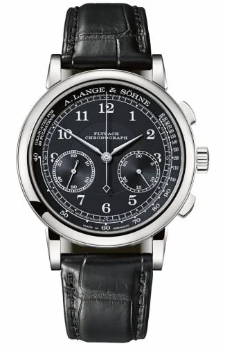 A. Lange & Söhne 1815 Chronograph White Gold / Black / Pulsometer 414.028 (414028)